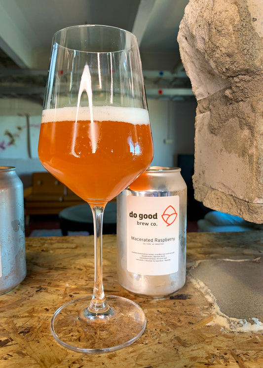 Do Good Brew Macerated Raspberries